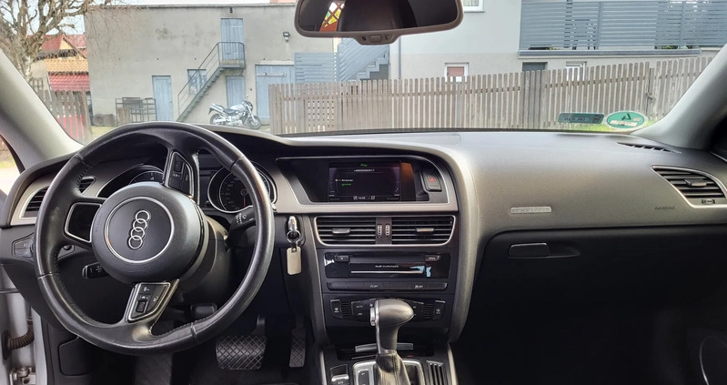 Audi A5 cena 56500 przebieg: 350000, rok produkcji 2012 z Nowogrodziec małe 29